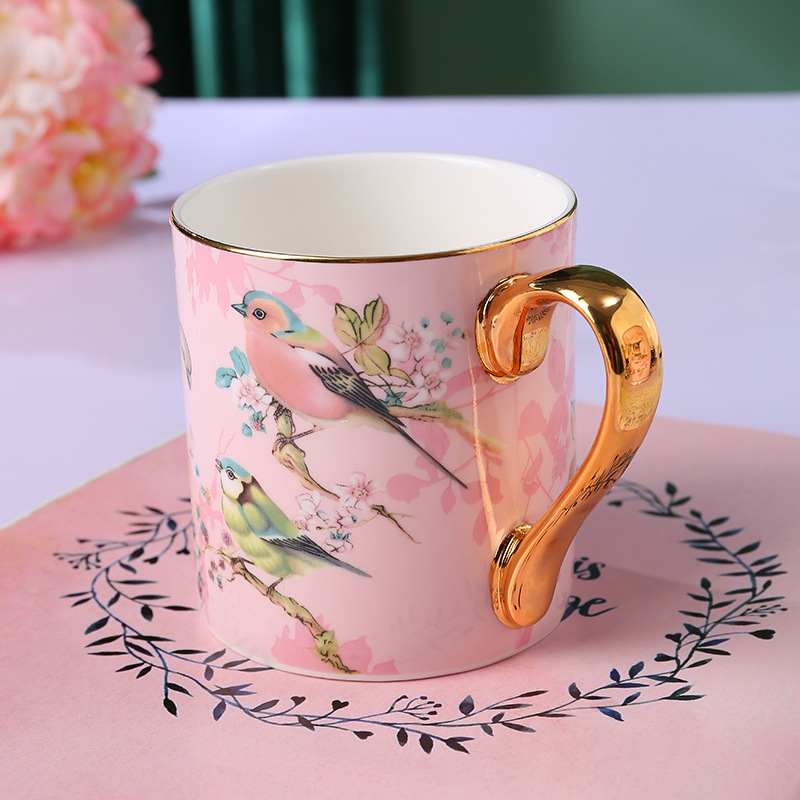 Meidao uhke kondiportselanist kohvitass, tipptasemel peen, täiustatud pärastlõunatee tass, kinkekarbis