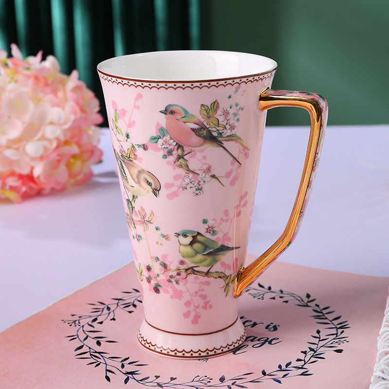 Meidao uhke kondiportselanist kohvitass, tipptasemel peen, täiustatud pärastlõunatee tass, kinkekarbis