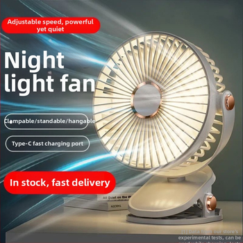 2024 Robbanások USB kis ventilátor töltés irodai asztali diákkollégium ágyfej nagy szél klip mini ventilátor