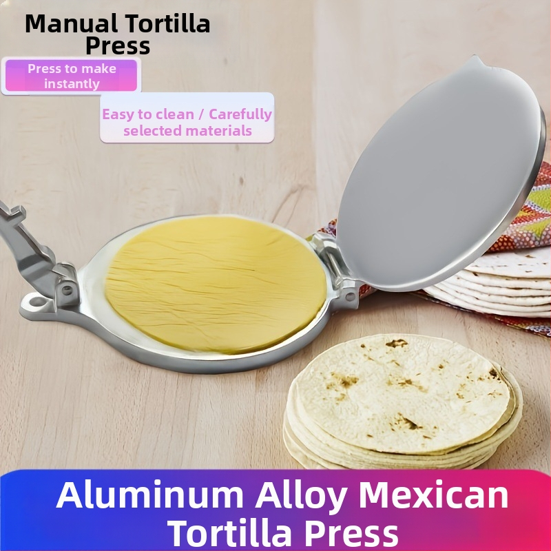 Преса за кнедли от алуминиева сплав, ръчно пресована преса за мексикански юфка, ръчна машина за оформяне на царевично тесто, преса за торти
