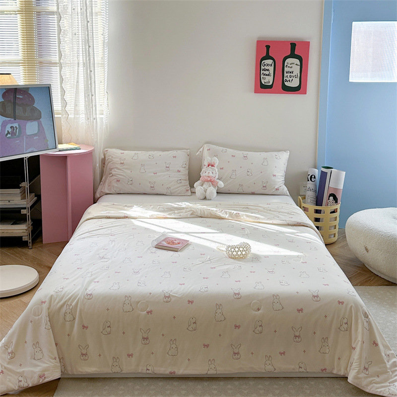 A-klassi ema- ja imikuklassi piimasiidist kootud puuvillane suvine tekk laste multifilmidest konditsioneeriga tekk üheinimesevoodi suvine jahe tekk sojaubadest tekk südamikuga