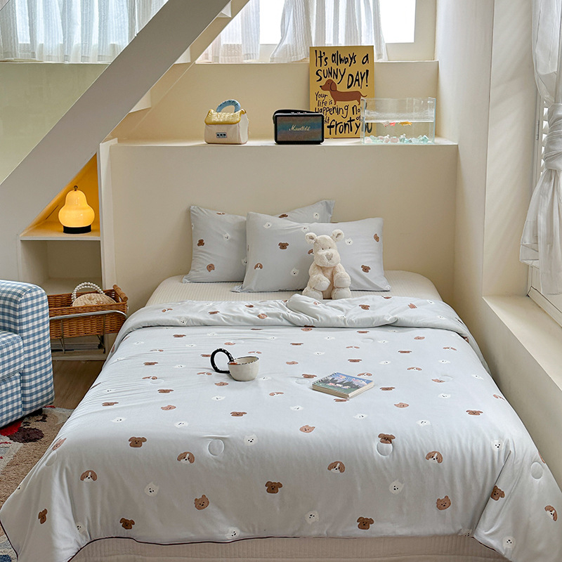 A-klassi ema- ja imikuklassi piimasiidist kootud puuvillane suvine tekk laste multifilmidest konditsioneeriga tekk üheinimesevoodi suvine jahe tekk sojaubadest tekk südamikuga