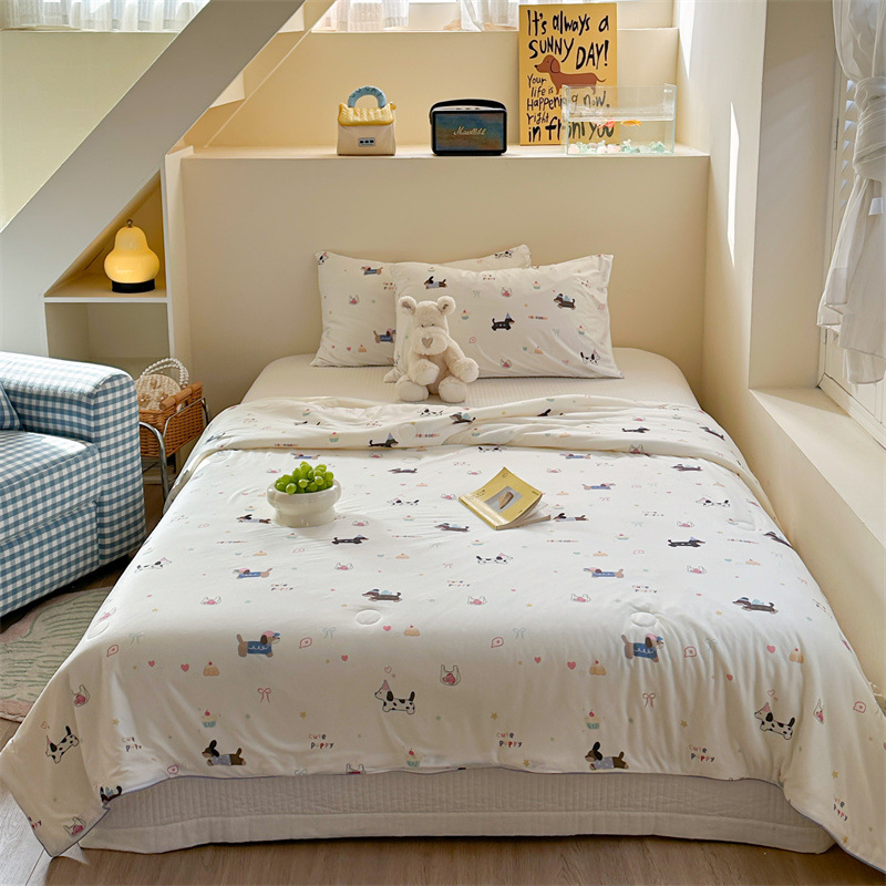 A-klassi ema- ja imikuklassi piimasiidist kootud puuvillane suvine tekk laste multifilmidest konditsioneeriga tekk üheinimesevoodi suvine jahe tekk sojaubadest tekk südamikuga