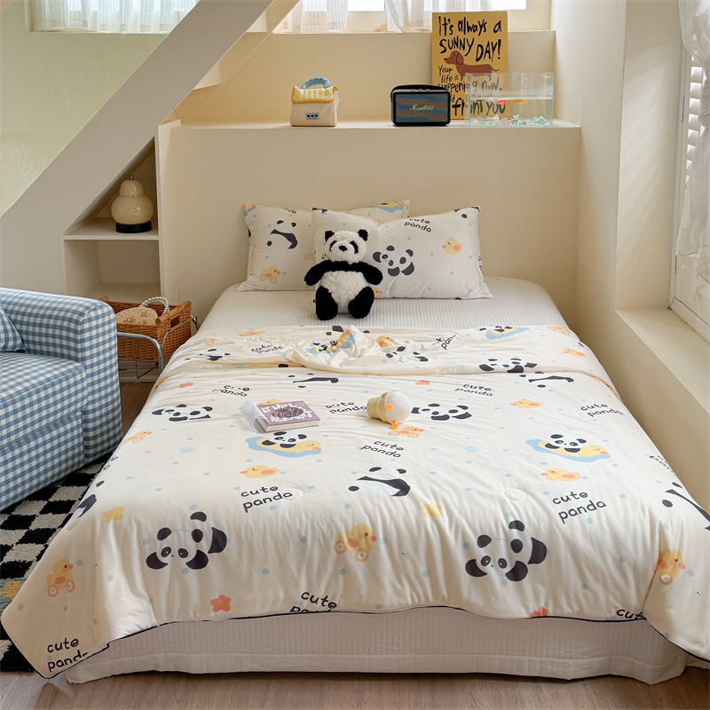 A-klassi ema- ja imikuklassi piimasiidist kootud puuvillane suvine tekk laste multifilmidest konditsioneeriga tekk üheinimesevoodi suvine jahe tekk sojaubadest tekk südamikuga