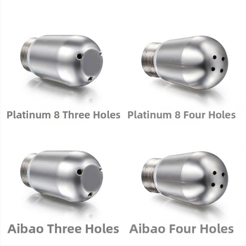 Tehase otsene universaalne piimavahustamismasina otsik kohvimasina lisatarvikud roostevabast terasest kolme-/neljaauguline auruotsik