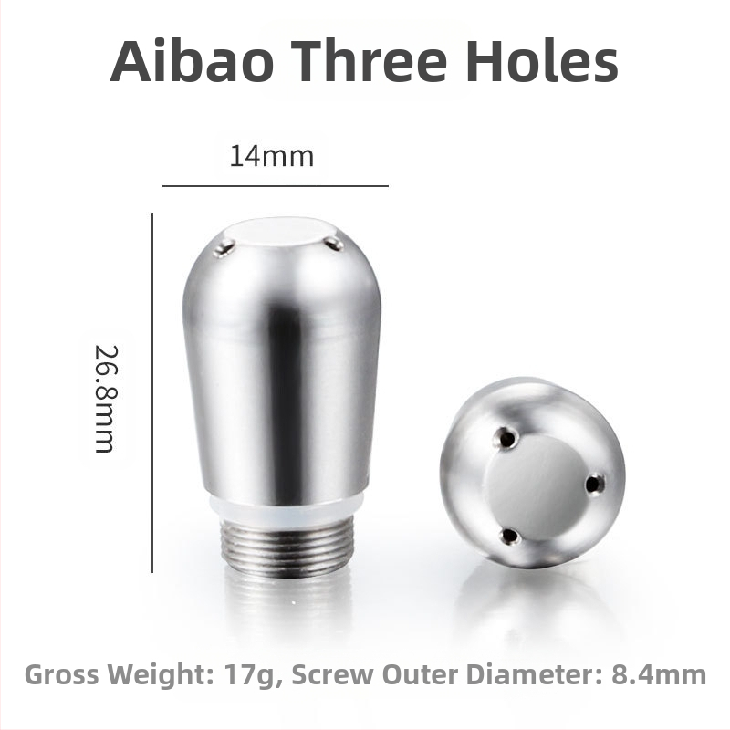 Tehase otsene universaalne piimavahustamismasina otsik kohvimasina lisatarvikud roostevabast terasest kolme-/neljaauguline auruotsik