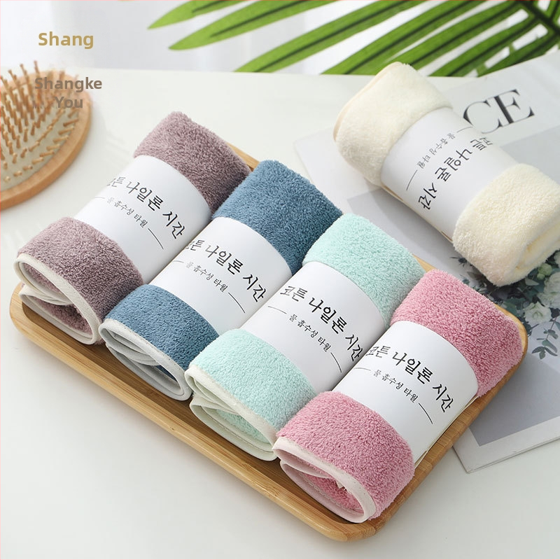 Didelio tankio koralų aksomo rankšluostis, sutirštintas, stipriai sugeriantis rankšluostis, pagamintas pagal užsakymą, 30 * 60 kasdienių reikmenų super rankšluostis