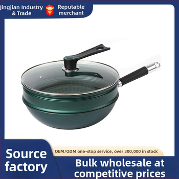 Tehase otsemüük majapidamises kasutatava maifani kiviauruti wok majapidamises kasutatav lame mittenakkuva panniga pliit universaalne libisemiskindla käepidemega hulgimüük