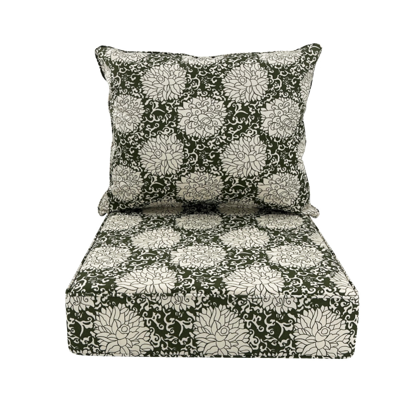 Piiriülene e-kaubandus Amazon Temu õues kasutatav triibuline geomeetriline boheemlaslik stiilis padi, UV-vastane istmepadi