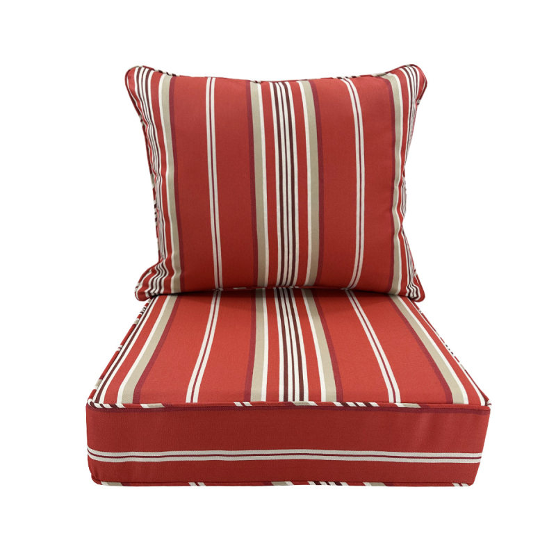 Piiriülene e-kaubandus Amazon Temu õues kasutatav triibuline geomeetriline boheemlaslik stiilis padi, UV-vastane istmepadi