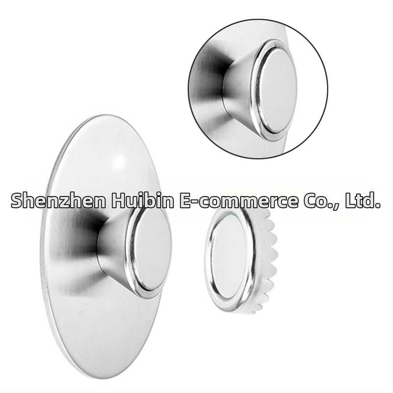 Naujas 304 nerūdijančio plieno muilo stovas, paprastas magnetinis muilo dėžutės vonios kambario tualeto reikmenų didmeninė prekyba