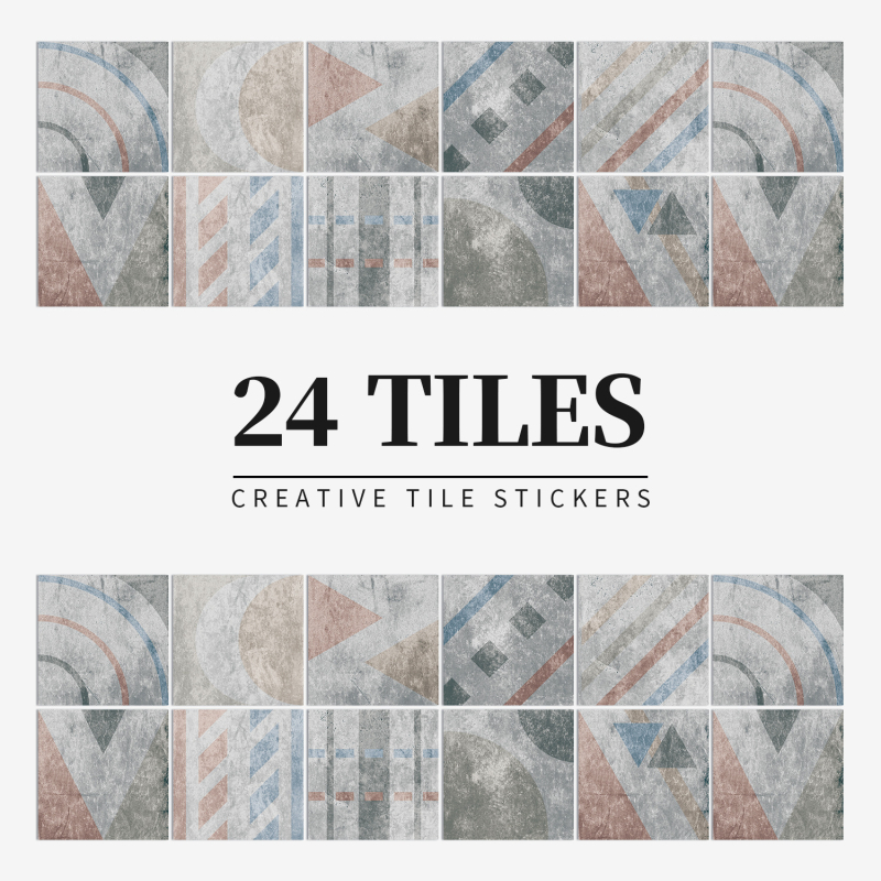 Europietiško stiliaus sienų lipdukai, imitacinių plytelių lipdukai, vandeniui atsparūs sienų lipdukai, lipnūs tapetai vonios kambariui, aliejui atsparūs virtuvės lipdukai