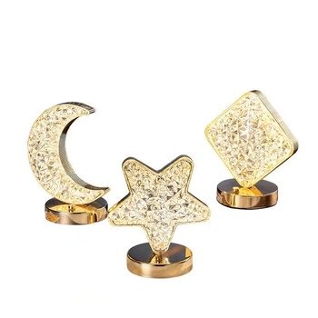 Δημιουργικό δώρο αστέρι φεγγάρι νυχτερινό φως αφής τριών χρωμάτων φόρτισης ατμόσφαιρα φως υπνοδωματίου δώρο γενεθλίων νυχτερινό φως