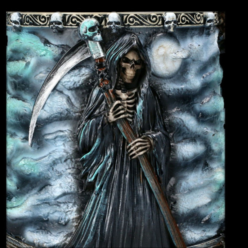 Tarpvalstybinis populiarus mirties kaukolės alaus bokalas, kūrybingas 3D formos nerūdijančio plieno alaus bokalas, didelės talpos