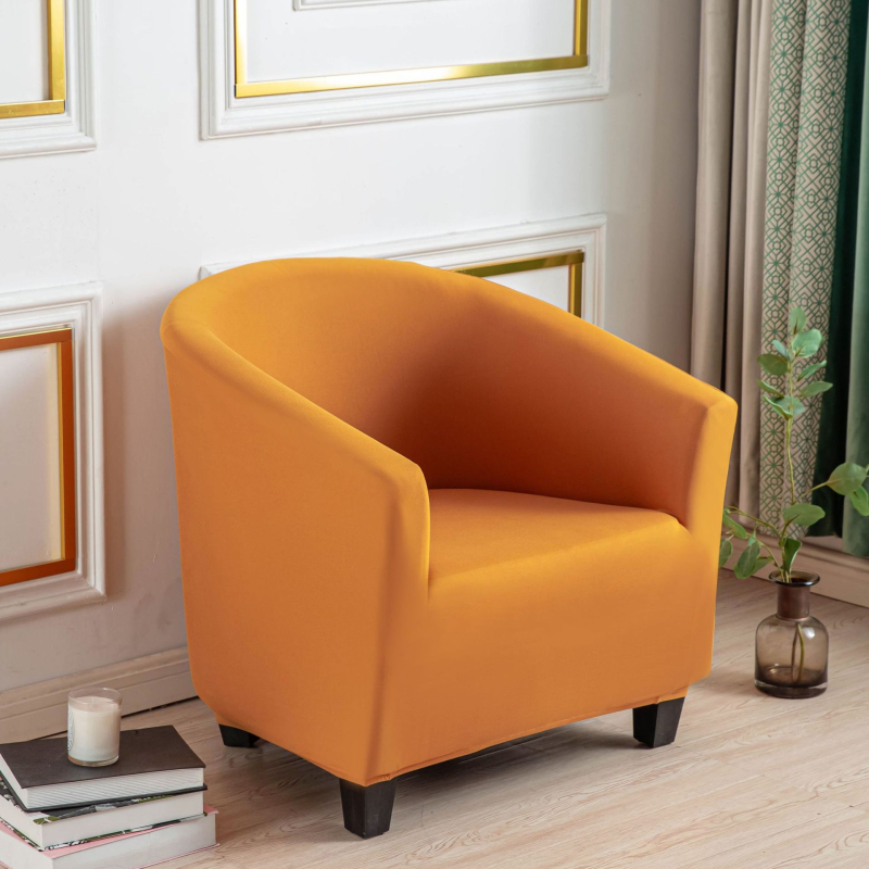 Удебелен калъф за единичен диван от сребърна лисица, кадифе, млечен копринен, полукръгъл, дъгов, калъф за диван, интернет кафене, калъф за диван