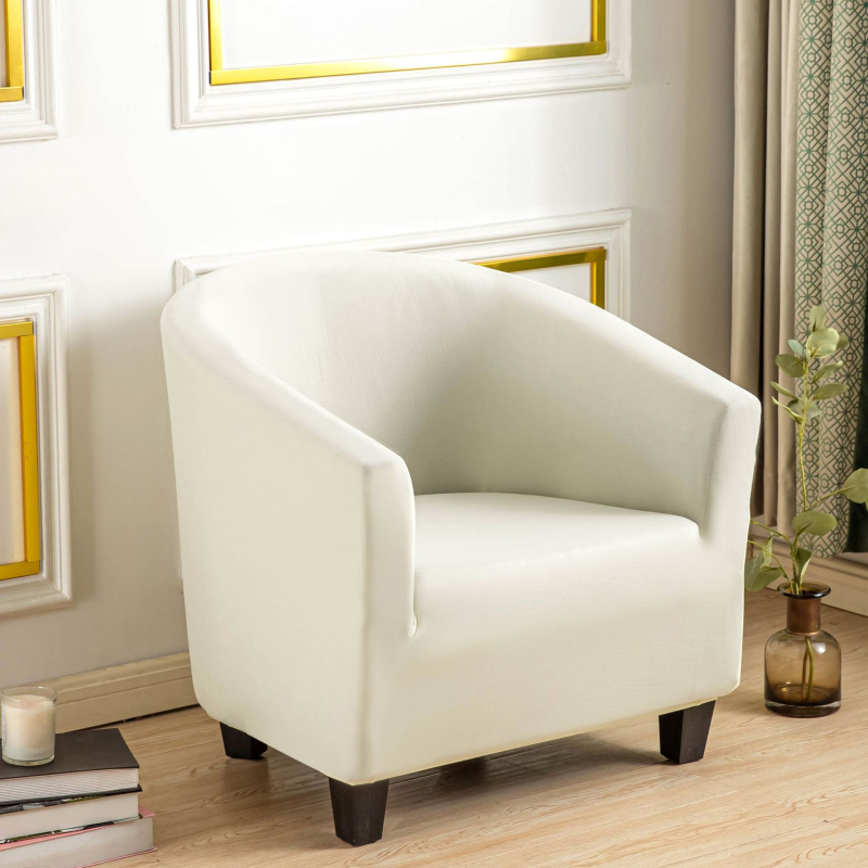 Удебелен калъф за единичен диван от сребърна лисица, кадифе, млечен копринен, полукръгъл, дъгов, калъф за диван, интернет кафене, калъф за диван