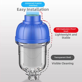 Háztartási elektromos vízmelegítő előszűrő mosógép csaptelep zuhany vízkő szűrő víztisztító tartozékok