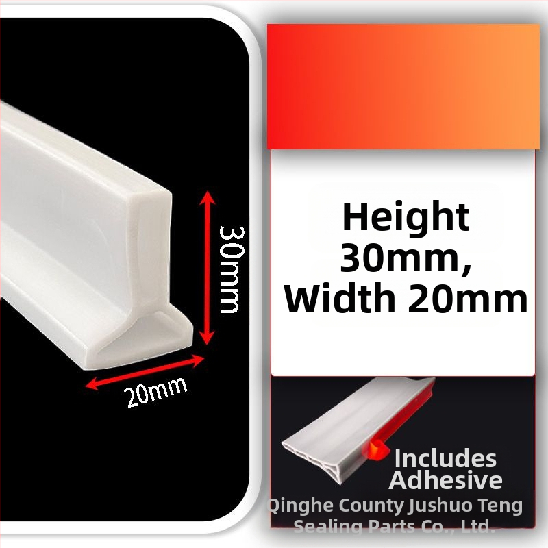 Silikoonist vettpidav riba valamu tööpindadele, isekleepuv L-kujuline köögivahe veetõke, vannitoa vettpidav riba, isekleepuv