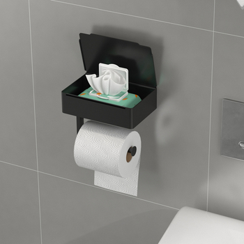 Uus roostevabast terasest märgade salvrätikute riiul, rullpaberi riiul, piiriülene Amazoni salvrätikute rullpaberi riiul, augustamata mobiiltelefonide riiul