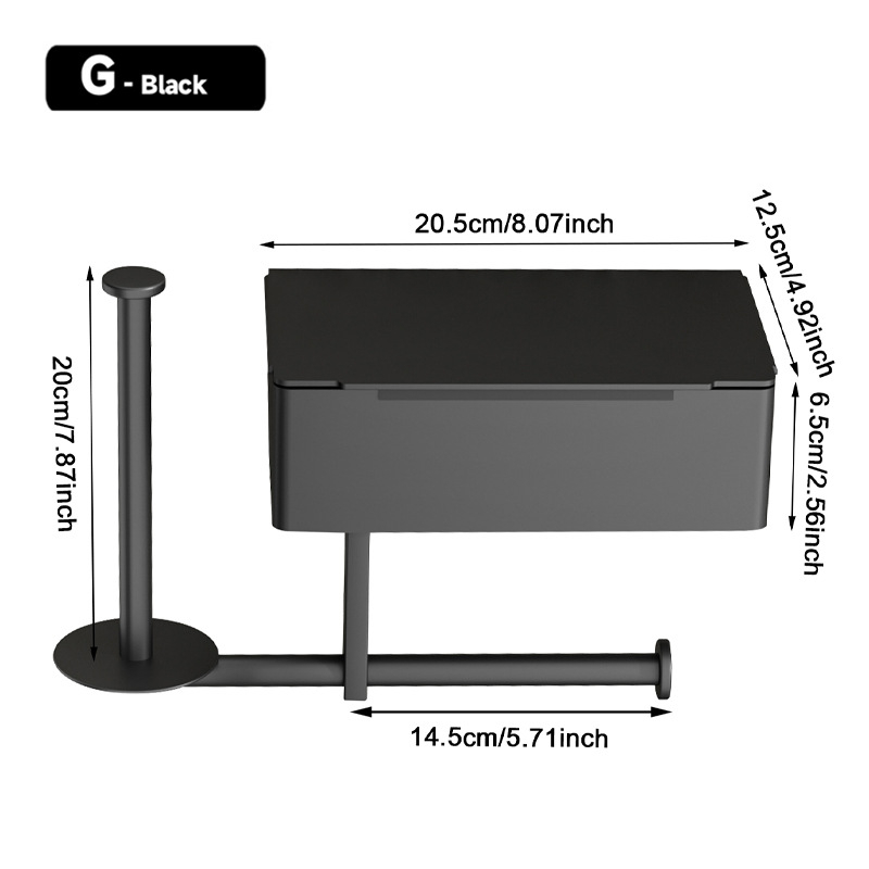 Uus roostevabast terasest märgade salvrätikute riiul, rullpaberi riiul, piiriülene Amazoni salvrätikute rullpaberi riiul, augustamata mobiiltelefonide riiul