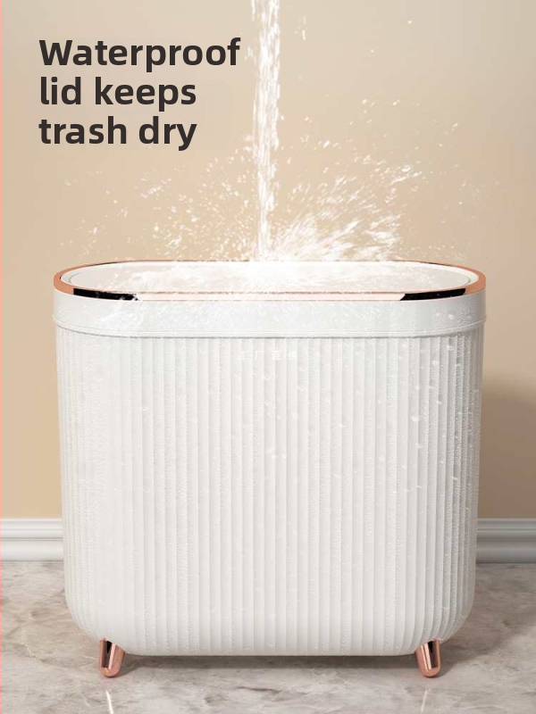 WC-prügikast kaanega tualettruum majapidamisvalgusti luksus kitsas väike suletud toru elutuba magamistuba vannituba prügikast