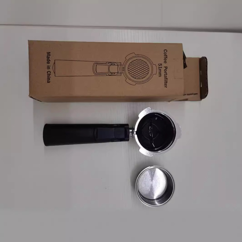 Sandėlyje 24H Fast Hair Old Guest išskirtiniai kavos aparato priedai 51 trijų ausų filtras su apatine rankena ir miltelių puodelio rinkinys