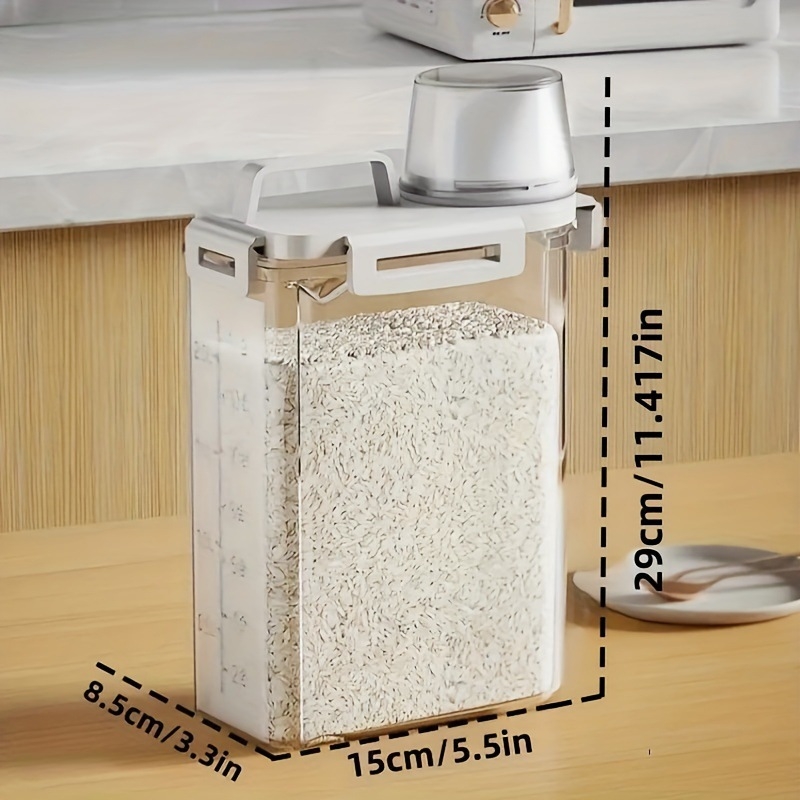 Jaapani stiilis nelja nupuga riisitünn suletud teravilja hoiustamise tünn teravilja köögis hoiustamise suletud mahuti toidukvaliteediga niiskuskindel värskena hoidmise kast