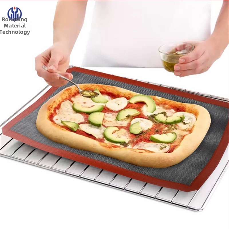 Õõnes hingav ahju küpsetusvõrgu tehas silikoonist küpsetusmatt klaaskiust ahjumatt küpsetusmatt