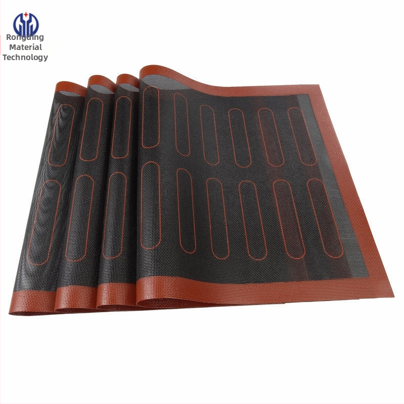 Куха дишаща мрежа за печене във фурна, фабрична силиконова подложка за печене, подложка за печене от фибростъкло