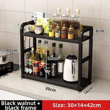 Köögimaitseainete hoiuriiul Multifunktsionaalne majapidamislaua hoiuriiul Maitseaineõli Soolakaste Äädikapliit Uus stiil