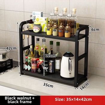 Köögimaitseainete hoiuriiul Multifunktsionaalne majapidamislaua hoiuriiul Maitseaineõli Soolakaste Äädikapliit Uus stiil
