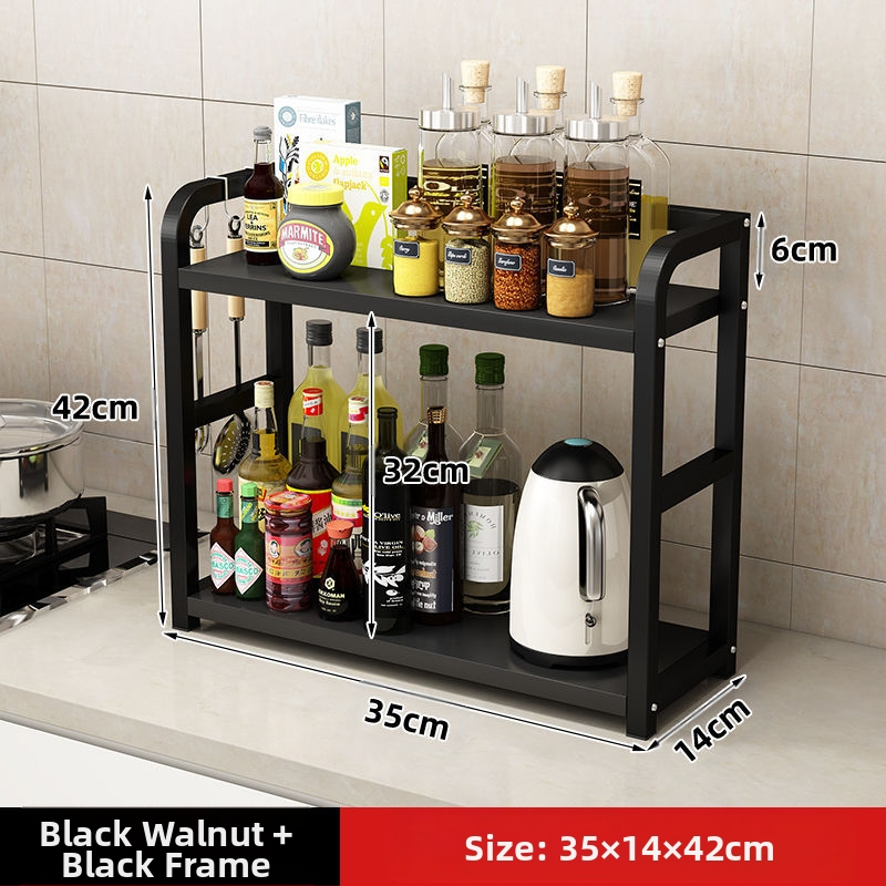 Köögimaitseainete hoiuriiul Multifunktsionaalne majapidamislaua hoiuriiul Maitseaineõli Soolakaste Äädikapliit Uus stiil