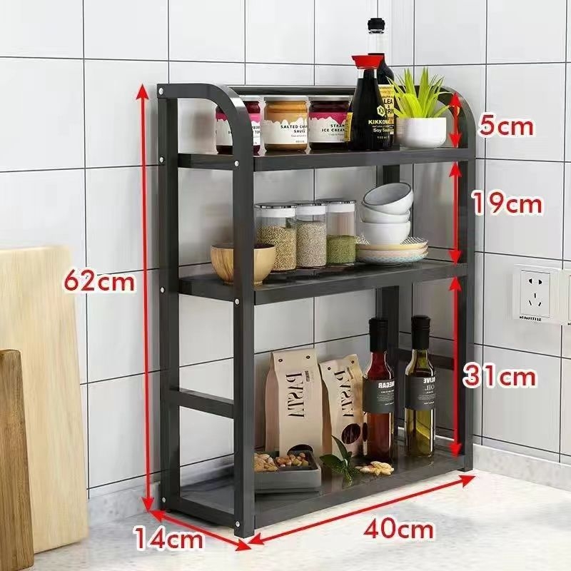 Köögimaitseainete hoiuriiul Multifunktsionaalne majapidamislaua hoiuriiul Maitseaineõli Soolakaste Äädikapliit Uus stiil