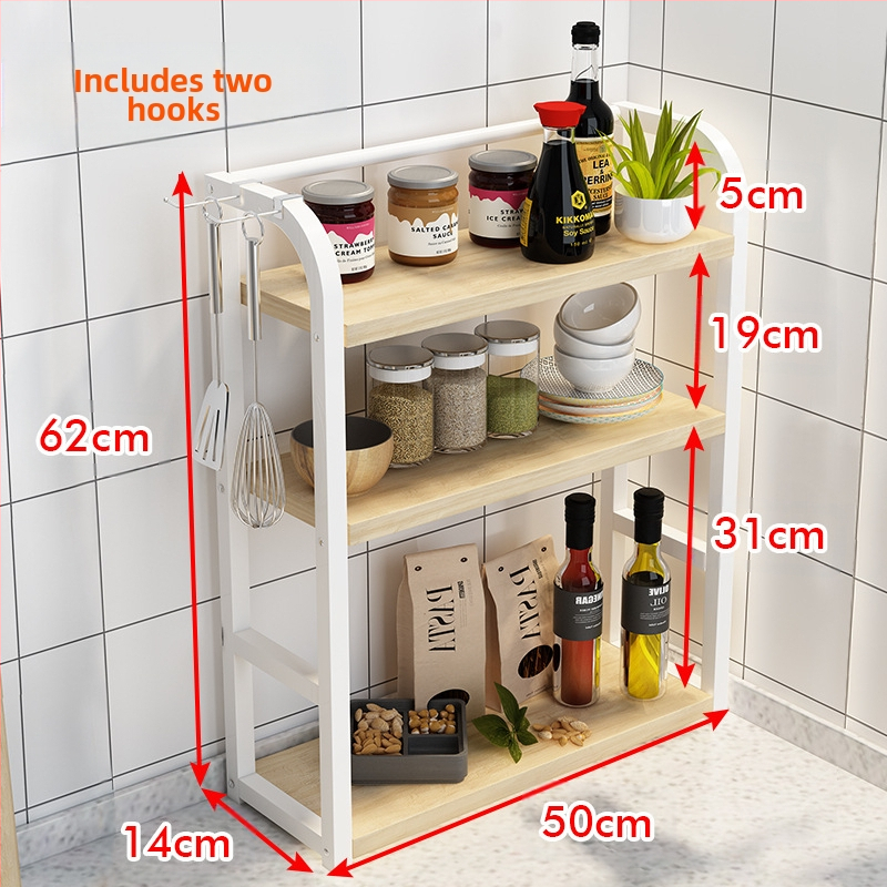 Köögimaitseainete hoiuriiul Multifunktsionaalne majapidamislaua hoiuriiul Maitseaineõli Soolakaste Äädikapliit Uus stiil