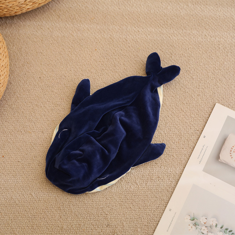 Μαξιλάρι δερμάτινου κελύφους κούκλας φαλαινών βελούδινο παιχνίδι κούκλα δελφινιών χωρίς γέμιση χαριτωμένο μαξιλάρι δώρο για την ημέρα των παιδιών