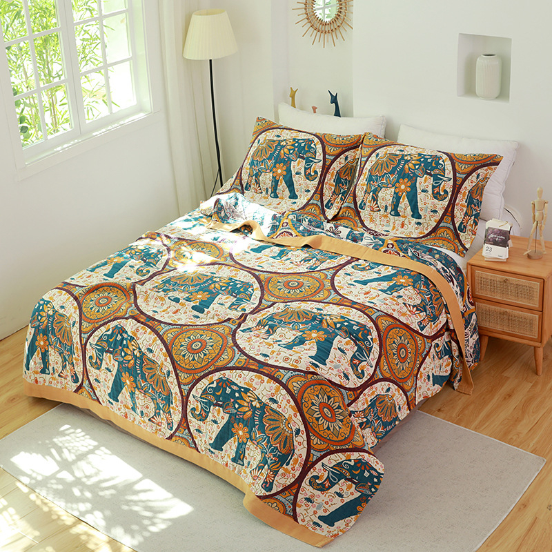 Ljetni petoslojni gaza ručnik deka vanjska trgovina 2025 nova uredska deka za spavanje pamučna deka za klima uređaj veleprodaja