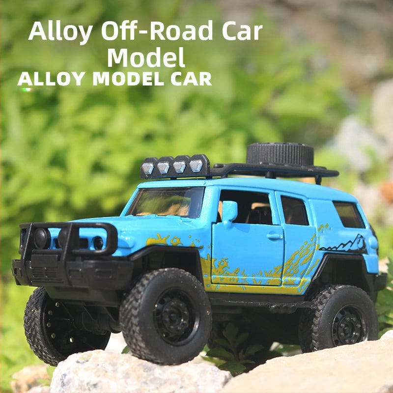 Модел на симулационна алуминиева кола в торбичка, детска играчка Huili, 3-годишна играчка за момчета, трансгранични орнаменти на едро