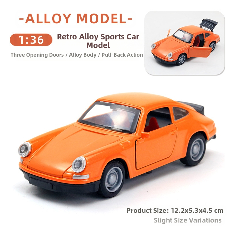 Παιδικό αυτοκίνητο Huili με προσομοίωση από κράμα σε σακούλα, παιχνίδι αυτοκινήτου 3 ετών για αγόρια, διασυνοριακά στολίδια χονδρικής