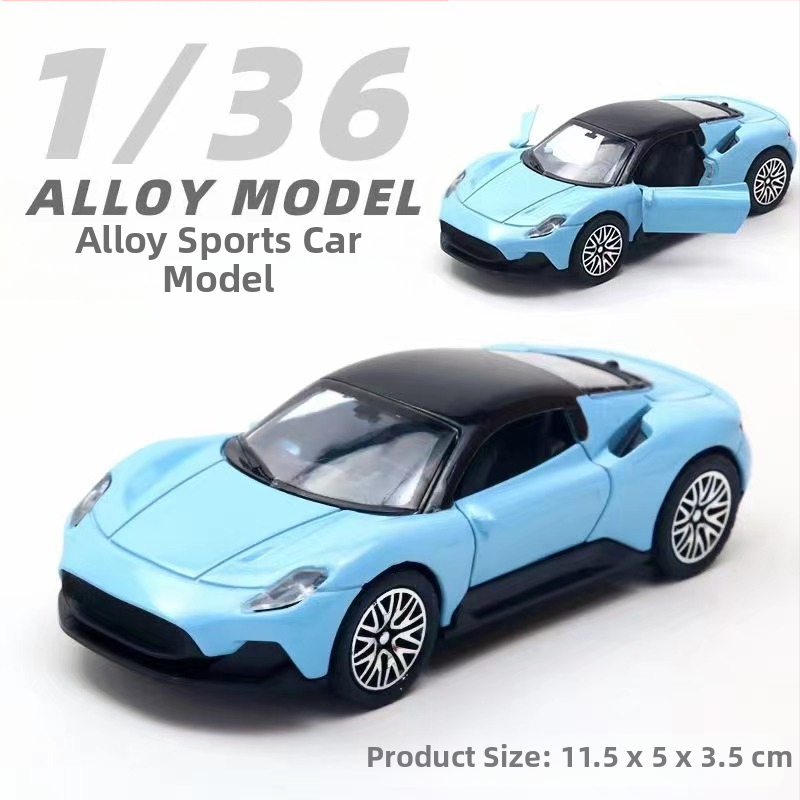 Παιδικό αυτοκίνητο Huili με προσομοίωση από κράμα σε σακούλα, παιχνίδι αυτοκινήτου 3 ετών για αγόρια, διασυνοριακά στολίδια χονδρικής