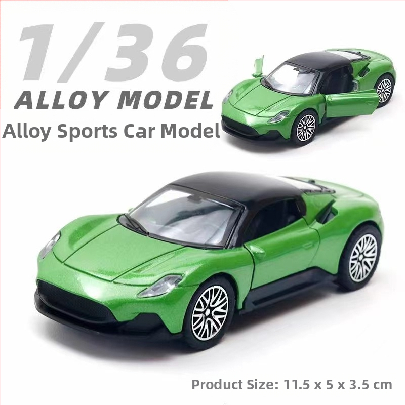 Παιδικό αυτοκίνητο Huili με προσομοίωση από κράμα σε σακούλα, παιχνίδι αυτοκινήτου 3 ετών για αγόρια, διασυνοριακά στολίδια χονδρικής