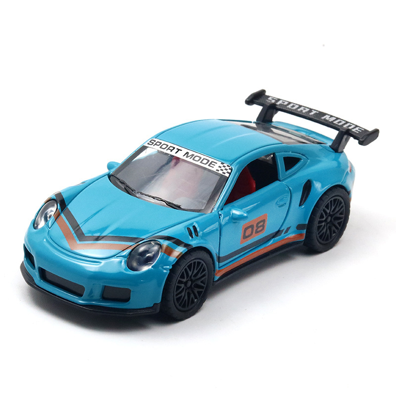 Παιδικό αυτοκίνητο Huili με προσομοίωση από κράμα σε σακούλα, παιχνίδι αυτοκινήτου 3 ετών για αγόρια, διασυνοριακά στολίδια χονδρικής