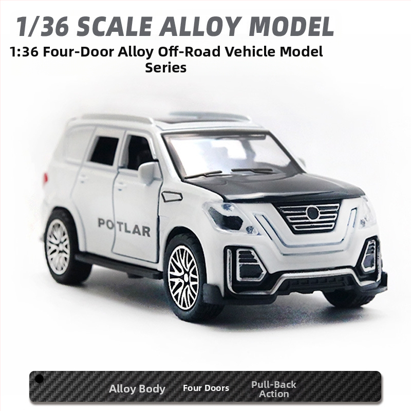 Παιδικό αυτοκίνητο Huili με προσομοίωση από κράμα σε σακούλα, παιχνίδι αυτοκινήτου 3 ετών για αγόρια, διασυνοριακά στολίδια χονδρικής