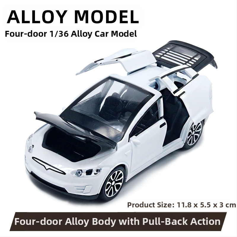 Παιδικό αυτοκίνητο Huili με προσομοίωση από κράμα σε σακούλα, παιχνίδι αυτοκινήτου 3 ετών για αγόρια, διασυνοριακά στολίδια χονδρικής