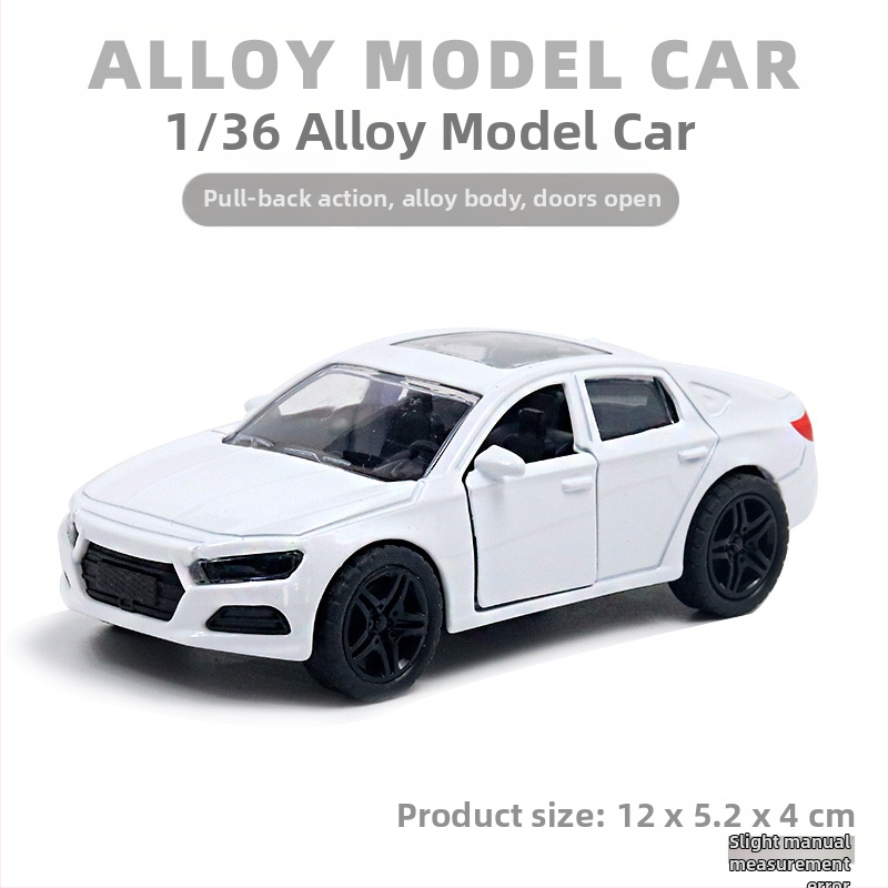 Παιδικό αυτοκίνητο Huili με προσομοίωση από κράμα σε σακούλα, παιχνίδι αυτοκινήτου 3 ετών για αγόρια, διασυνοριακά στολίδια χονδρικής