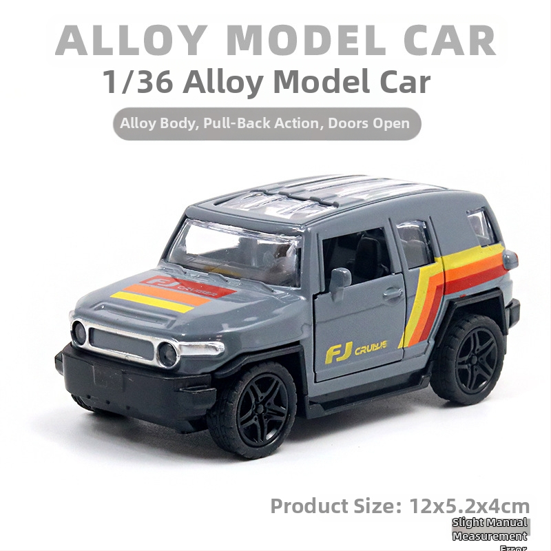 Παιδικό αυτοκίνητο Huili με προσομοίωση από κράμα σε σακούλα, παιχνίδι αυτοκινήτου 3 ετών για αγόρια, διασυνοριακά στολίδια χονδρικής