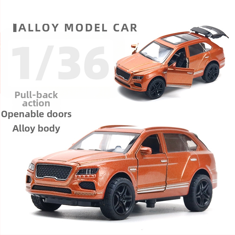 Παιδικό αυτοκίνητο Huili με προσομοίωση από κράμα σε σακούλα, παιχνίδι αυτοκινήτου 3 ετών για αγόρια, διασυνοριακά στολίδια χονδρικής