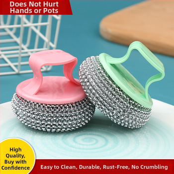 Η αντικολλητική κατσαρόλα κουζίνας δεν βλάπτει τα χέρια σας με λαβή Νέα βούρτσα πλυσίματος πιάτων Nano