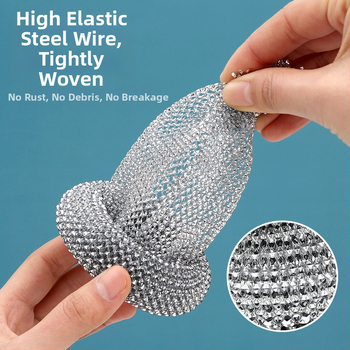 Η αντικολλητική κατσαρόλα κουζίνας δεν βλάπτει τα χέρια σας με λαβή Νέα βούρτσα πλυσίματος πιάτων Nano