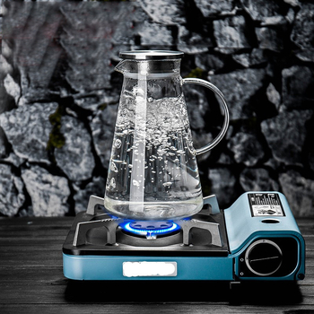 Gamyklinis tiekimas su dideliu borosilikato trikampiu puodu, permatomu, sutirštintu vėsaus vandens virduliu, paprastu buitiniu didelės talpos gėrimų trikampiu puodu.