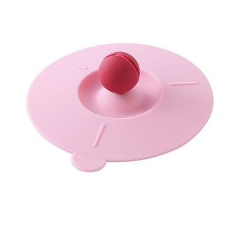 Στρογγυλό καπάκι σιλικόνης, κεραμικό καπάκι κύπελου, γυάλινο φλιτζάνι, αξεσουάρ τσαγιού, καπάκι κούπας σκόνης